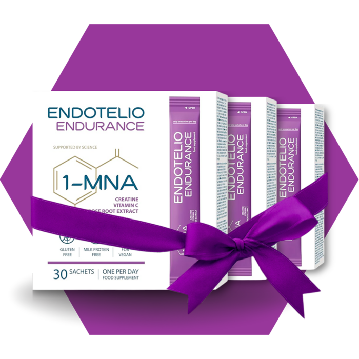 ENDOTELIO ENDURANCE 3 unit package (3 month treatment)